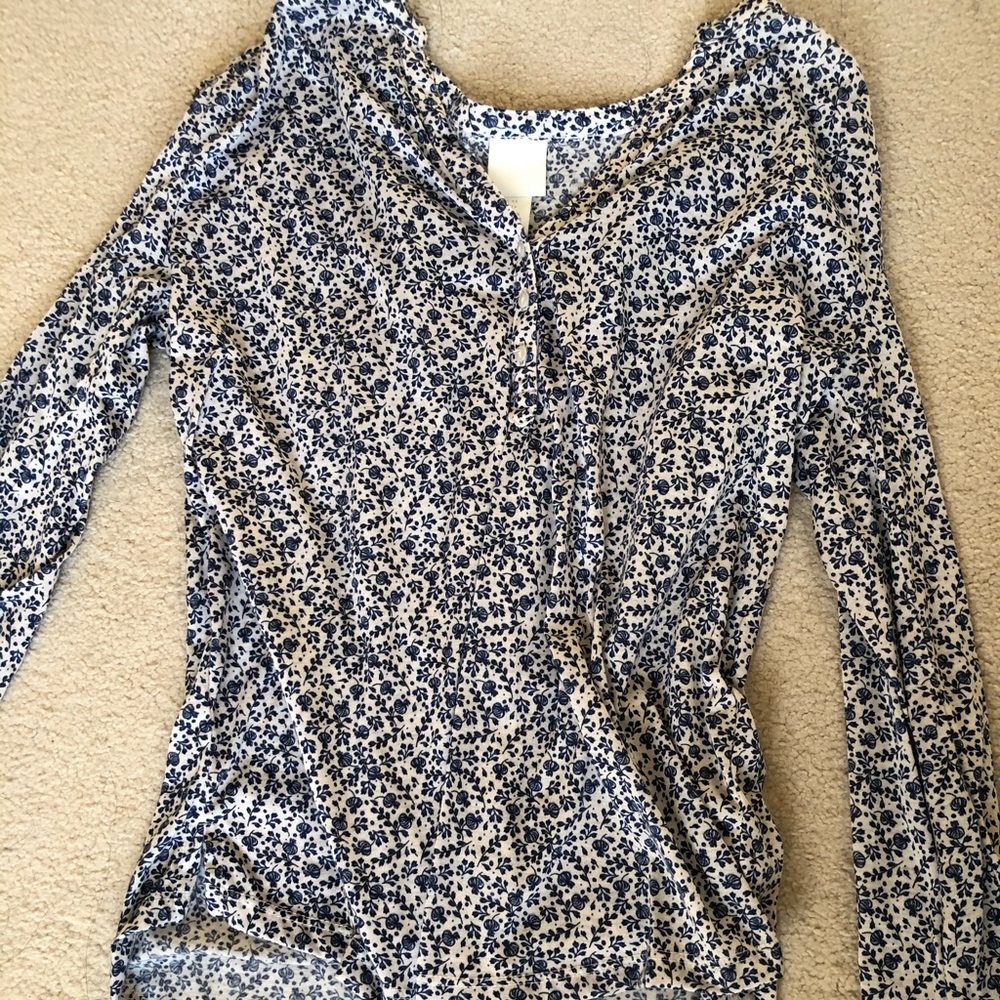 Floral full sleeve shirt